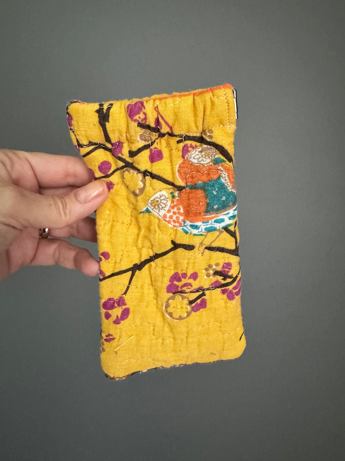 Reclaimed Quilt Sunglass Case
