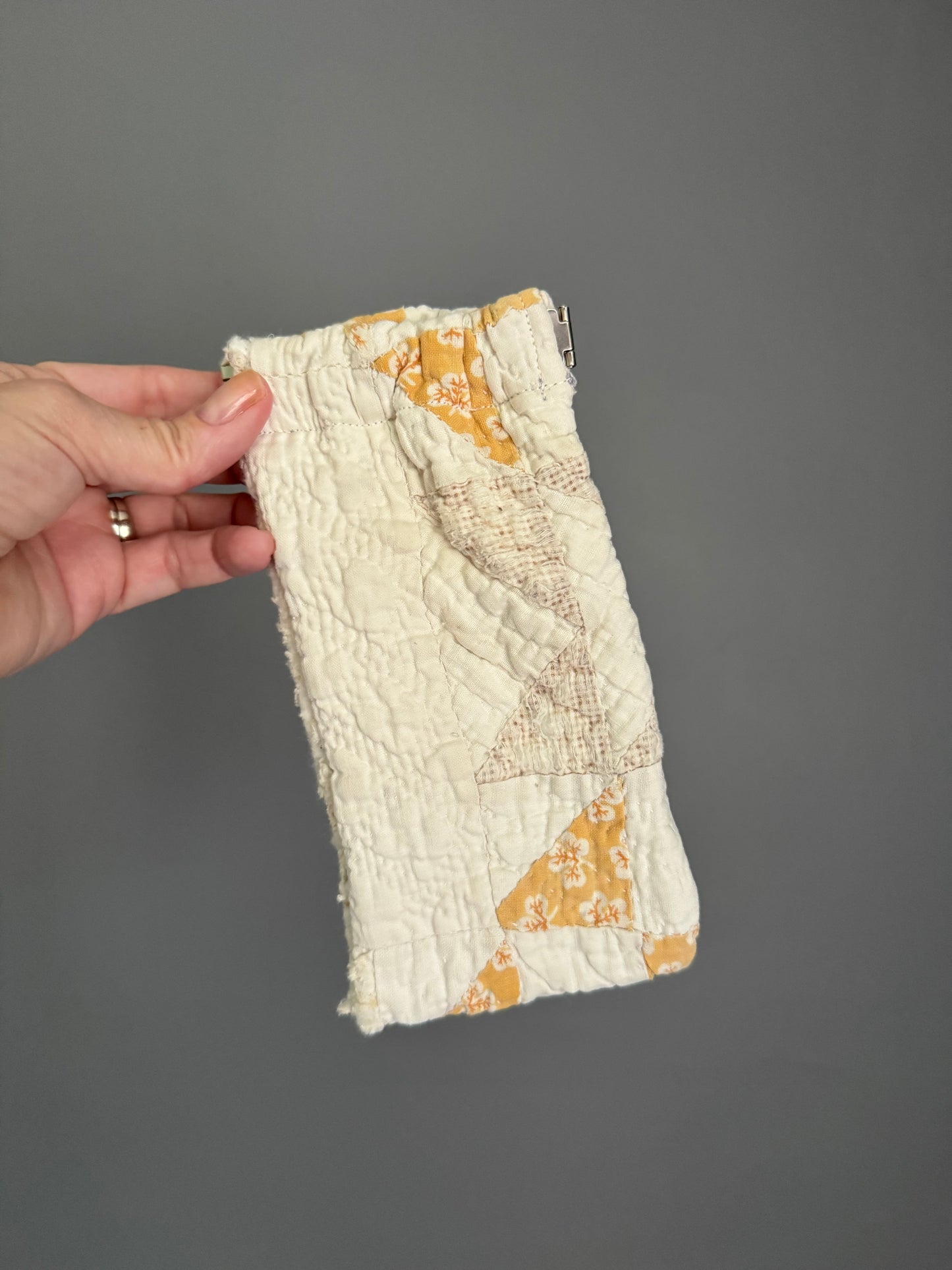 Antique Quilt Sunglass Case