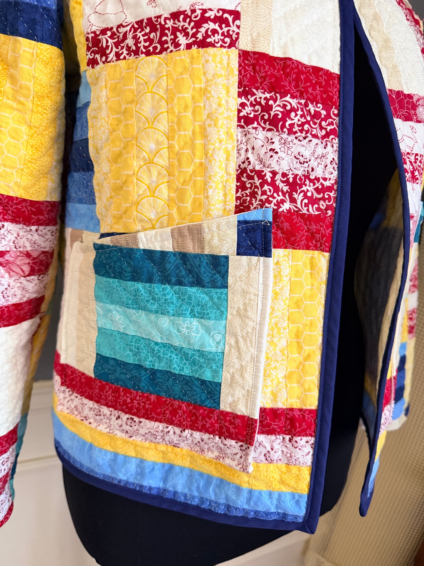 Reclaimed Quilt Chore Coat