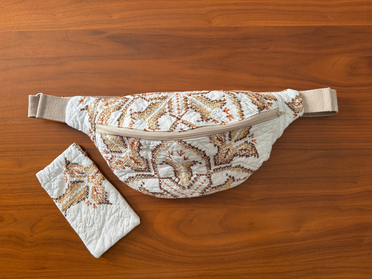 Vintage Quilt Sunglasses Case