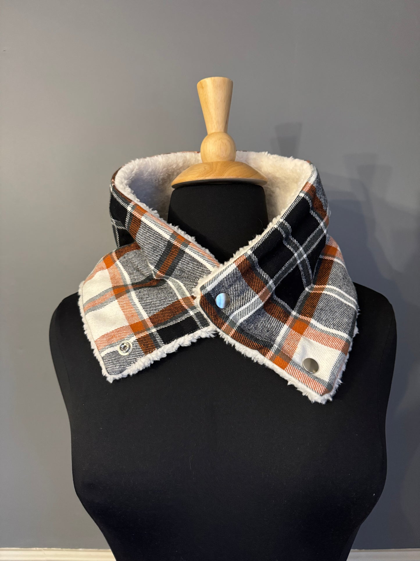 Flannel Cowl Scarf