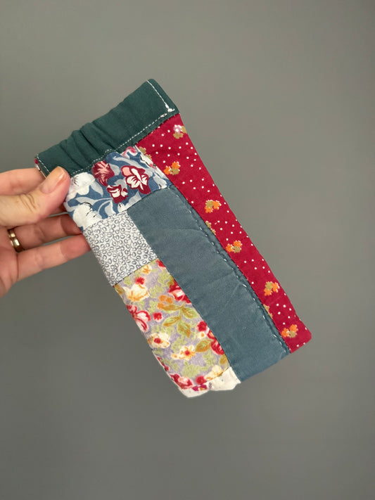 Vintage Quilt Sunglass Case