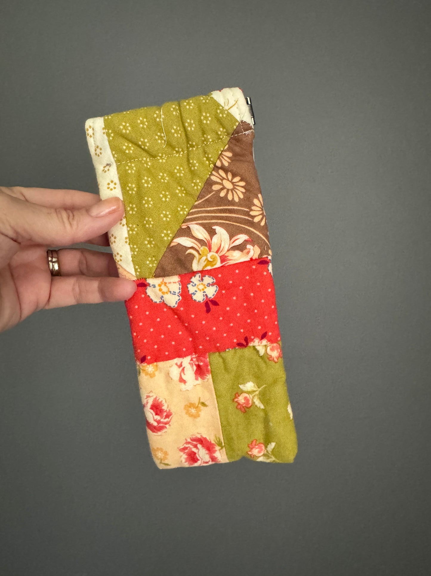 Reclaimed Quilt Sunglass Case