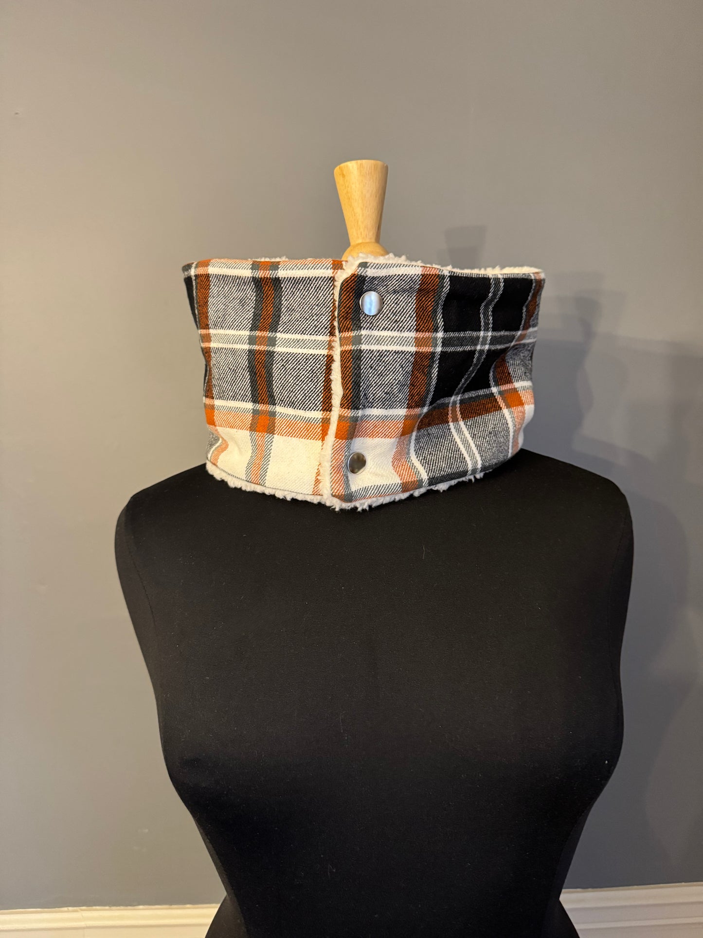 Flannel Cowl Scarf
