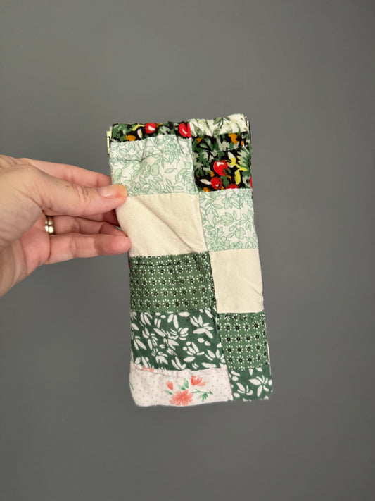 Vintage Quilt Sunglass Case