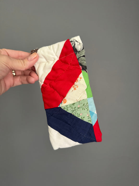 Reclaimed Quilt Sunglass Case