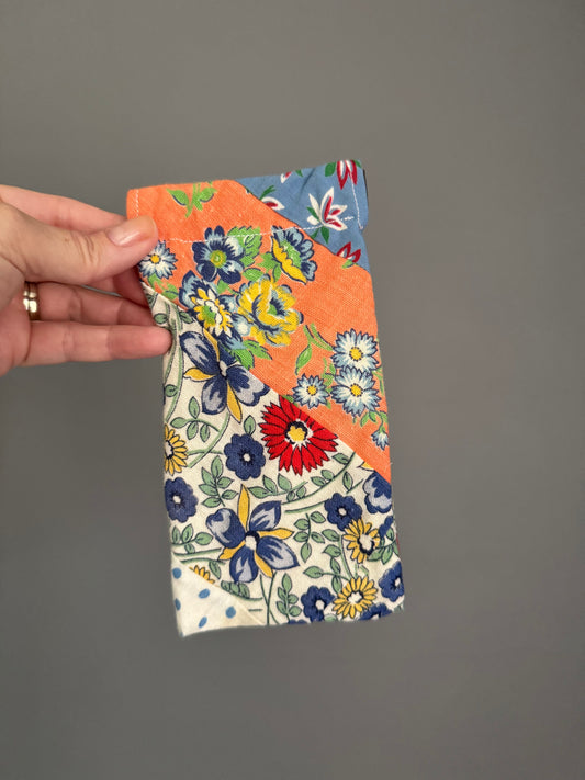 Antique Quilt Sunglass Case