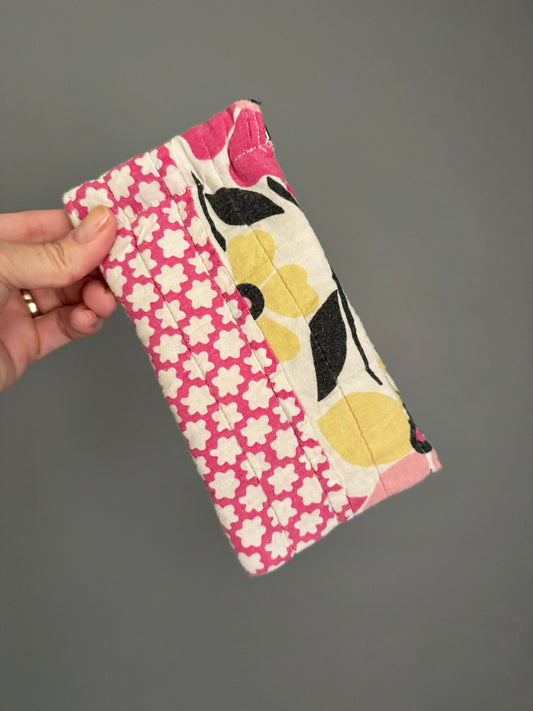 Reclaimed Quilt Sunglass Case
