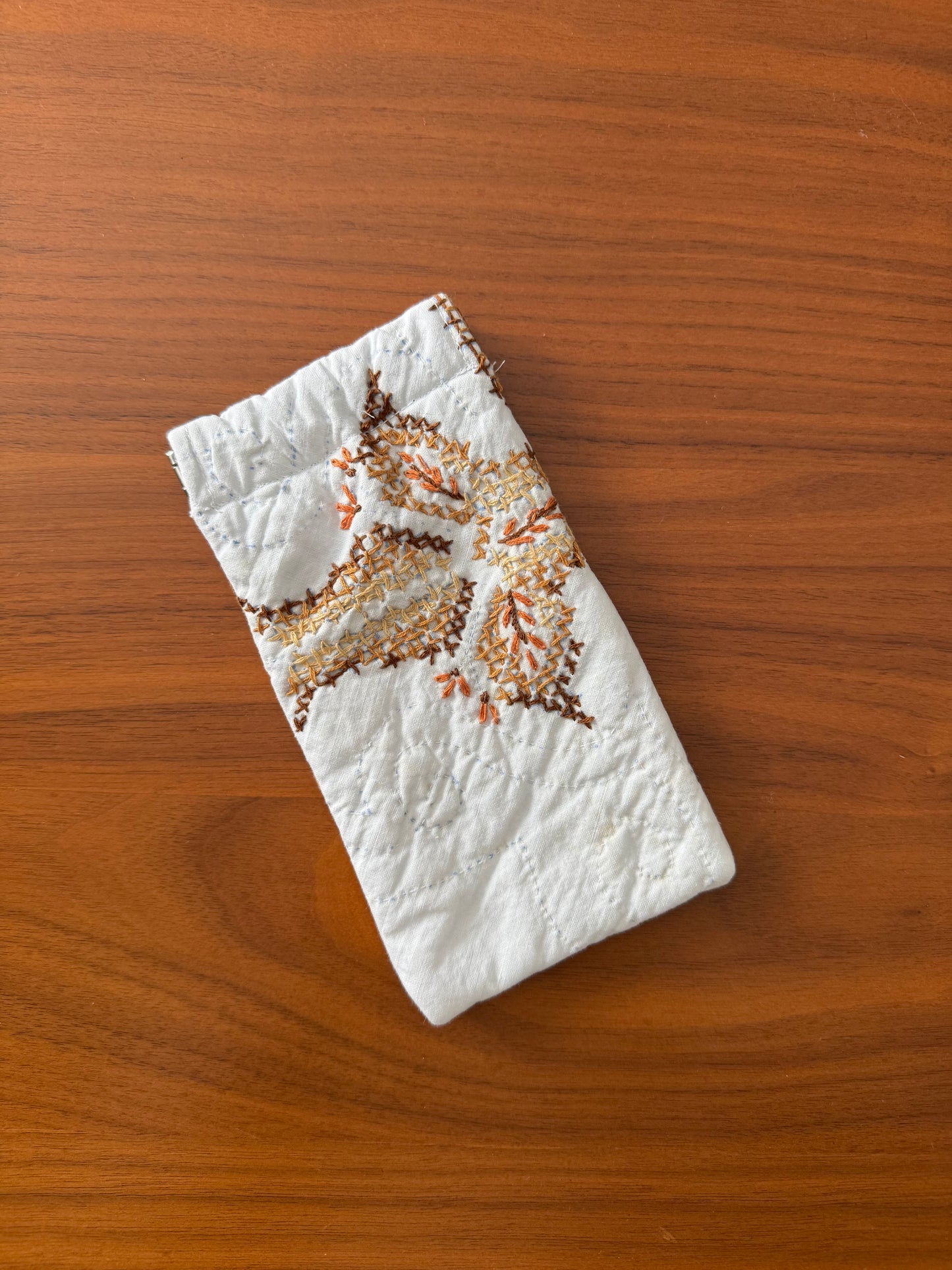 Vintage Quilt Sunglasses Case