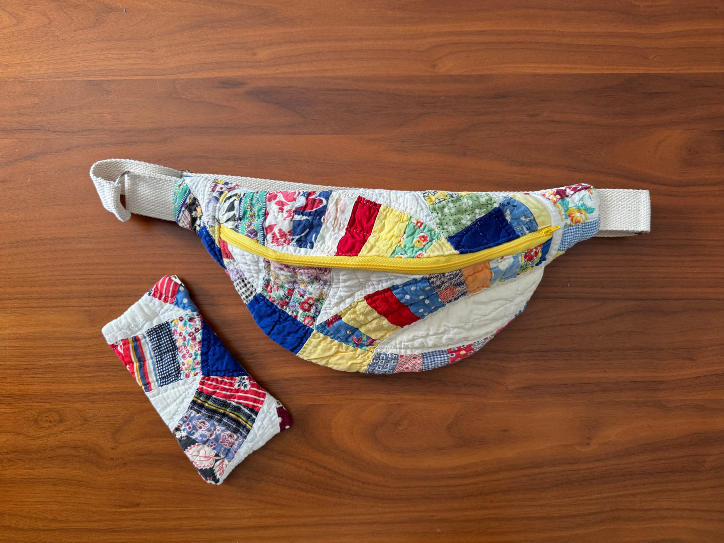 Vintage Quilt Sunglasses Case