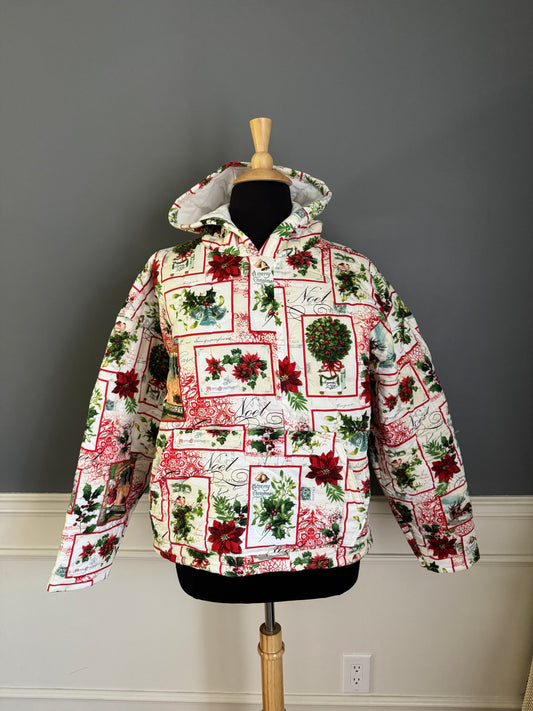 Christmas Quilt Hoodie   A7