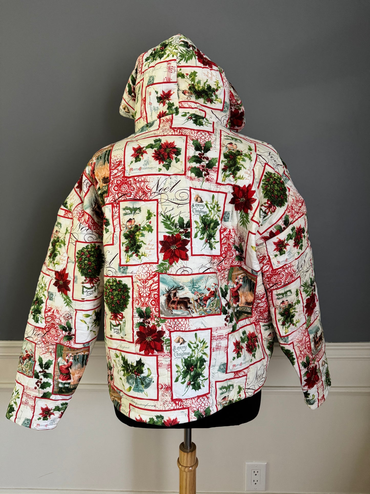 Christmas Quilt Hoodie   A7