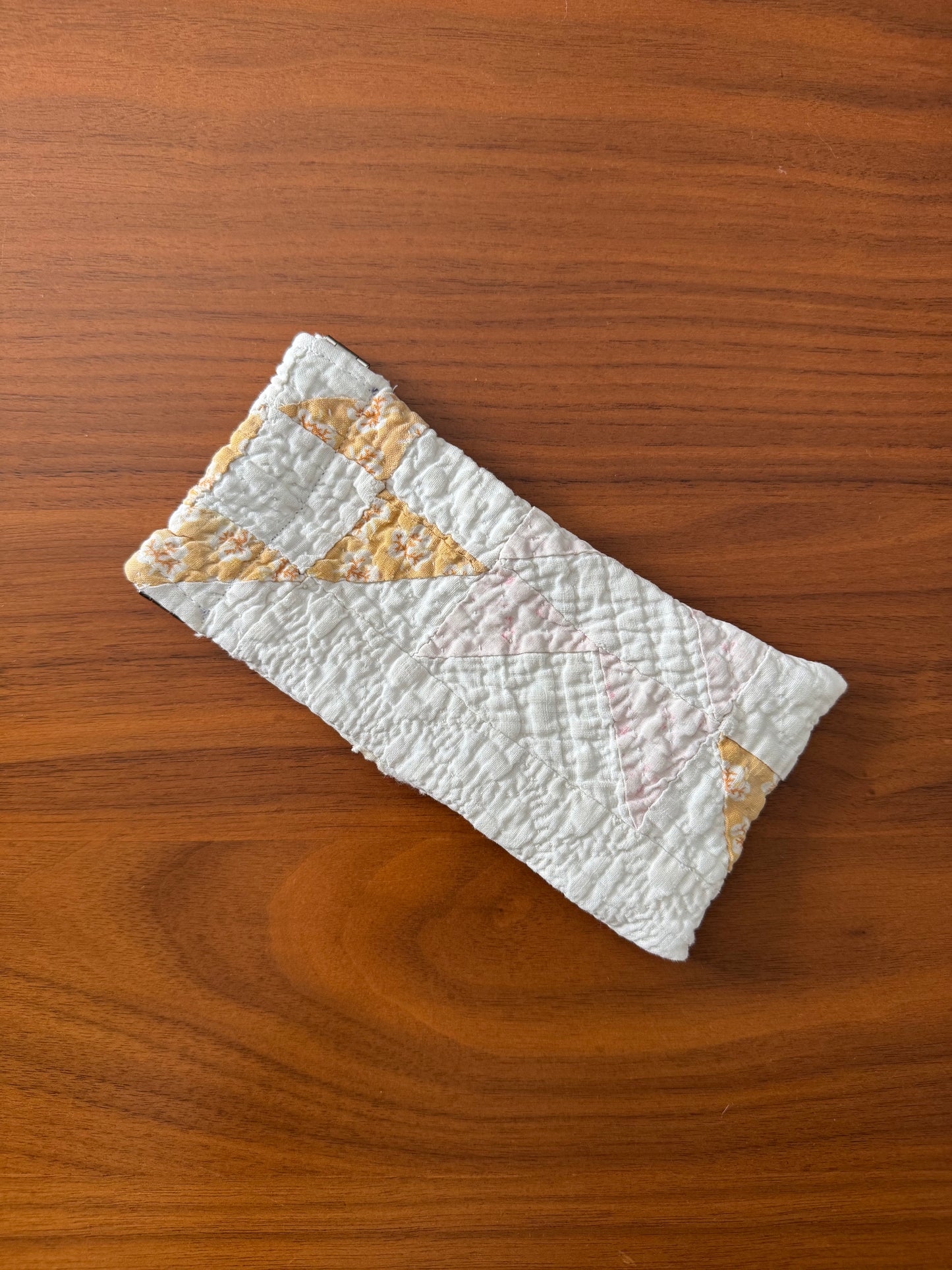 Antique Quilt Sunglasses Case