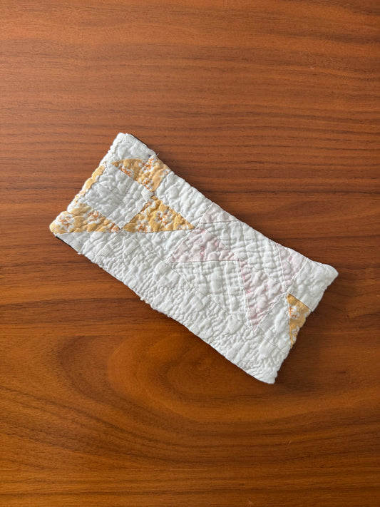 Antique Quilt Sunglasses Case