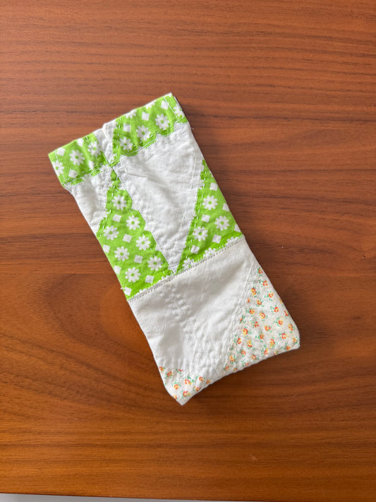 Antique Quilt Sunglass Case