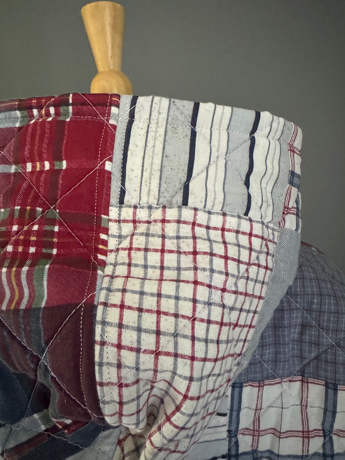 Reclaimed Quilt Hoodie   A2