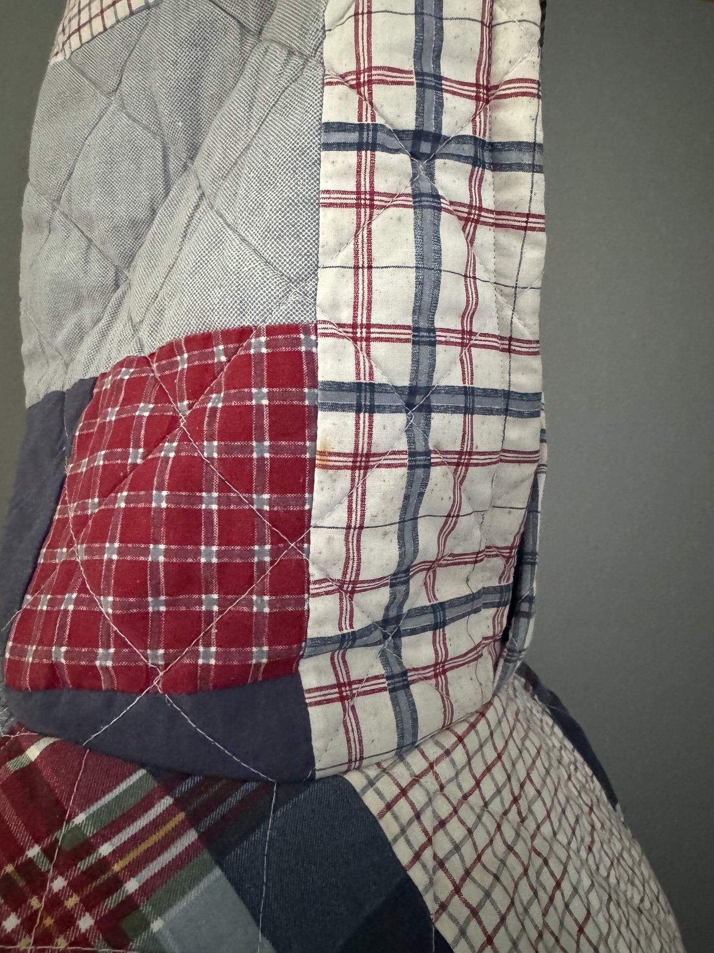 Reclaimed Quilt Hoodie   A2